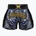 Pánské tréninkové šortky Venum Wolf Attack Muay Thai Shorts black/grey