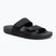 Pánské nazouváky Quiksilver Rivi Leather Double Adjust black 1