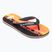 Dětské žabkyQuiksilver Molokai Art 25 Youth fiery coral wordblock