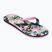 Dětské žabky ROXY Tahiti VII black/pink stencil