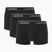 Pánské boxerky Lacoste 5H2393 3 páry black