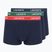 Pánské boxerky Lacoste 5H12997 3 páry navy blue/green/red/navy blue