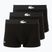 Pánské boxerky Lacoste 5H1291 3 páry black/white/black/black