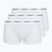 Pánské boxerky Lacoste 5H5150 3 pack white