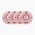 Kolečka na kolečkové brusle FR Skates Luminous Led Quad Wheel 62mm/85A Sixies 6LED X4 flamingo