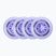 Kolečka na kolečkové brusle FR Skates Downtown Wheel 80mm/85A X4 light purple/purple