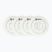 Kolečka na kolečkové brusle Luminous Led Wheels Duo 84mm/85A X4 white/blue