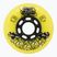 Kolečka na kolečkové brusle FR Skates Street Invaders Wheels 80mm/84A X4 yellow/black