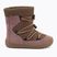 Dětské barefoot sněhule Froddo Barefoot Tex Track Wool dark pink