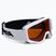 Dětské lyžařské brýle Alpina Piney white matt/orange