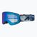 Dětské lyžařské brýle Alpina Fernie Q-Lite black/blue matt
