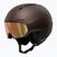 Lyžařská helma Alpina Vizzard Q-Lite ox brown att