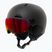 Dětská lyžařská helma Alpina Zupo 2 Visor Q-Lite black matte