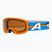 Dětské lyžařské brýle Alpina Piney 2.0 orange/blue matt