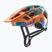 Dětská cyklistická helma UVEX React Jr papaya camo