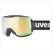 Lyžařské brýle  UVEX Downhill 2100 V black shiny/mirror silver clear