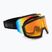 Lyžařské brýle  UVEX Evidnt Attract V + case black matt/mirror rainbow clear