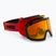 Lyžařské brýle  UVEX Evidnt Attract + case black matt/mirror red orange clear