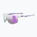 Sluneční brýle UVEX Axos Set white matt/mirror purple/clear