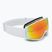 Lyžařské brýle UVEX Victorious S FM white matt/mirror orange