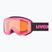 Dětské lyžařské brýle UVEX Speedy Nova Jr pink/lasergold