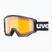Lyžařské brýle UVEX Athletic LGL black matt/yellow/clear