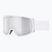 Lyžařské brýle UVEX Scenic P S0-S4 white matt/mirror silver/pola