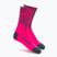 Ponožky DYNAFIT Run Wild Crew pink glo
