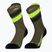 Ponožky DYNAFIT Ultra Crew military green ultra y./5a30