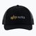 Pánská kšiltovka Alpha Industries Label Trucker black