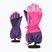 Dětské lyžařské rukavice ZIENER Levio As Minis dark purple