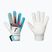 Dětské brankářské rukavice Reusch Attrakt Starter Solid Junior white/light blue