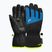 Dětské lyžařské rukavice Reusch Wonder R-TEX® XT Junior blck/bril blu/safety yell