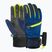 Dětské lyžařské rukavice Reusch Leo R-Tex XT black/imperial blue/safety yellow