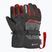 Dětské lyžařské rukavice Reusch Rocket GORE-TEX black/black melange/fire red