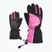 ZIENER Laval AS AW vblack fuchsia pink dětské lyžařské rukavice