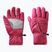 Dětské rukavice Jack Wolfskin Easy Entry dark fuchsia