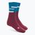 Pánské kompresní běžecké ponožky   CEP 4.0 Mid Cut petrol/dark red