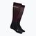 Dámské kompresní ponožky   CEP Infrared Recovery black/red