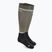 Pánské kompresní běžecké ponožky   CEP Tall 4.0 olive/black