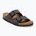 Pantofle BIRKENSTOCK Arizona BF Narrow velvet šedá/černá