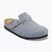 Nazouváky BIRKENSTOCK Boston Suede Leather stone blue