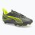 Dětské kopačky PUMA Ultra 5 Play FG/AG Jr matte aged silver/yellow alert/puma aged silver