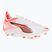 Dětské kopačky PUMA Ultra 5 Pro FG/AG Jr puma white/puma black/glowing red
