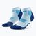 Dámské kompresní ponožky CEP Run Low Cut 5.0 ice/blue