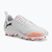 Dětské kopačky PUMA Future 8 Play FG/AG Jr puma white/puma black/glowing red