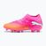 Dětské kopačky PUMA Future 9 Pro FG/AG Jr poison pink/puma wht/sun stream/bright aqua/puma blk