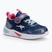 Dětské boty KangaROOS K-SLG Beauty EV navy/daisy pink