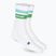 Pánské kompresní běžecké ponožky   CEP Miami Vibes 80's white/green aqua