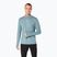 Pánská termo mikina ASICS Road Winter Seamless Top foggy teal